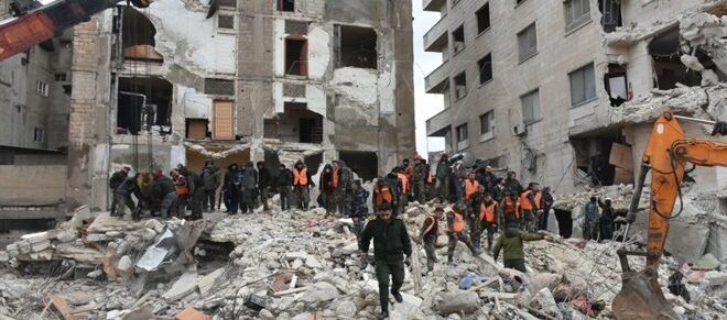 زلزال سوريا.. الانتهاء من عمليات إجلاء وانتشال الضحايا العالقين تحت الأنقاض بمدينة حماة