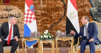   التوافق "المصري-الكرواتي" على دفع التعاون الاقتصادي.. أبرز ما تناولته الصحف