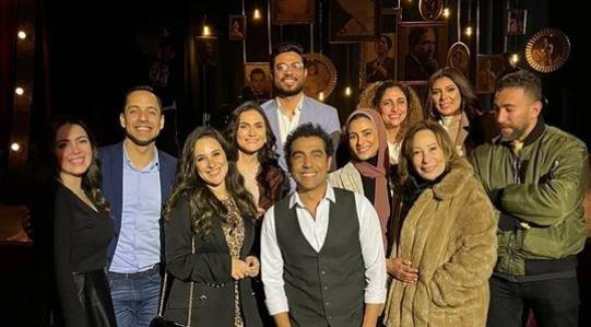 بسمة داود تنتهي من تصوير مسلسل حكايات جروب الدفعة