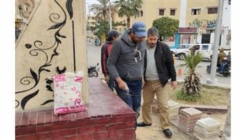 استكمال أعمال رفع كفاءة الميادين والمسطحات الخضراء بحيِّ ثان الإسماعيلية