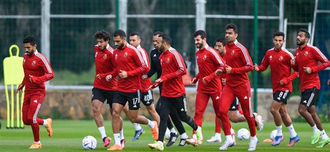 تفاصيل المران الأخير للأهلى قبل مباراة ريال مدريد