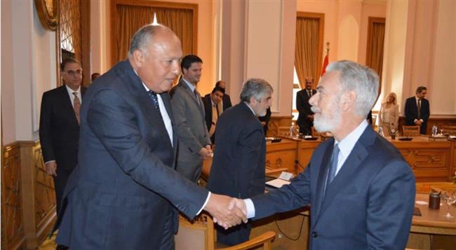 وزير الخارجية يلتقي سفراء دول أمريكا اللاتينية بالقاهرة