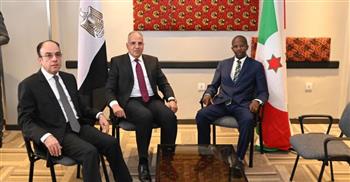   وزير الري يلتقى نظيره البوروندى لبحث التعاون بين البلدين