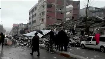   الرئيس التركي: ارتفاع حصيلة قتلى الزلزال إلى 8 آلاف و574 شخصا