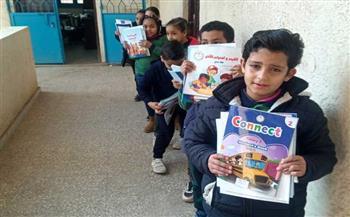 مدير تعليم الجيزة يوجه بمتابعة تسليم الكتب في بداية الفصل الدراسي الثاني