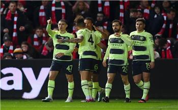   مانشستر سيتي يتأهل لربع نهائي كأس الاتحاد الإنجليزي بفوزه على بريستول 3-0