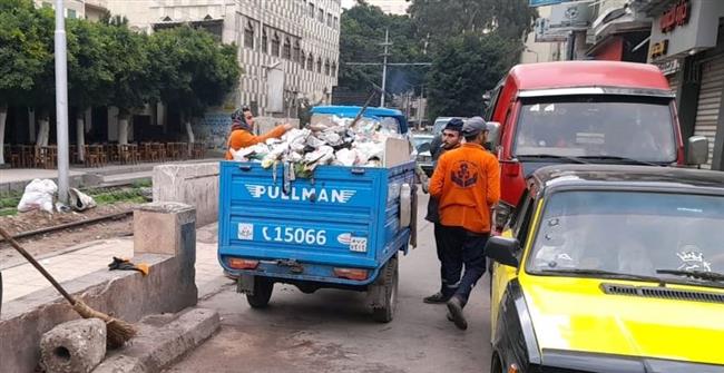 رفع نحو 28 ألف طن مخلفات صلبة و103 ألف كيلو مخلفات خطرة خلال أسبوع