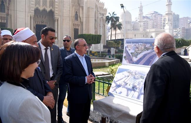 محافظ الإسكندرية يُطلق إشارة البدء في مشروع تطوير ميدان المساجد بمنطقة أبو العباس