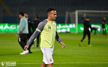 ناصر منسي يغيب عن مباراة الزمالك وانبي لتراكم البطاقات