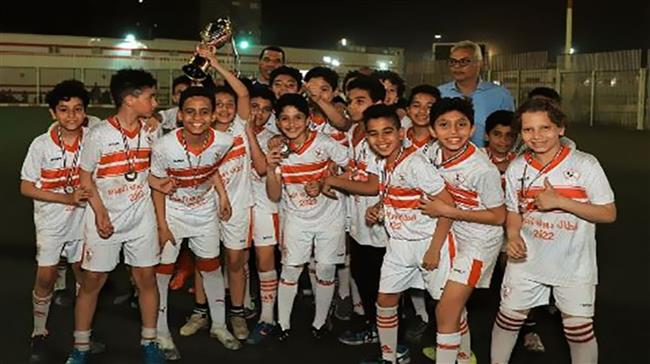 تألق فرق الزمالك في دوري سوبر براعم الجيزة