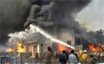   مصرع امرأة وإصابة 4 آخرين إثر اندلاع حريق في وحدة كيميائية غربي الهند 
