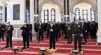   الرئيس السيسي يؤدي صلاة الجمعة في مسجد المشير طنطاوي
