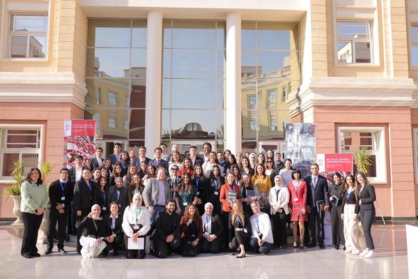الجامعة البريطانية في مصر تنظيم نموذج محاكاة لمؤتمر دولي أكاديمي في مجال العلوم السياسية