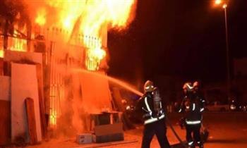 السيطرة على حريق فى جمعية خيرية بالمنيا