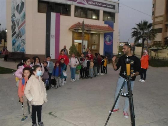 مبادرة «الفلك هيلف مصر كلها» بمكتبة مصر العامة بدمنهور