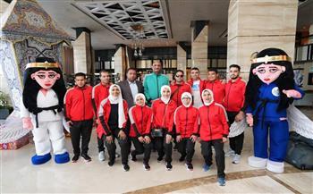 تدريبات مكثفة لتجهيز البعثات لبطولة الجائزة الكبرى للجودو للمكفوفين ببرج العرب