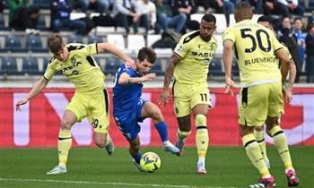 أودينيزي يفوز على إمبولي بهدف نظيف في الدوري الإيطالي