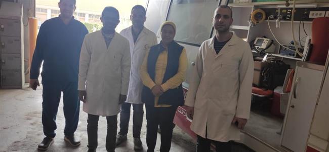 مصنع إنتاج وإصلاح المدرعات" ينظم حملة للتبرع بالدم تحت شعار "ادعم أخاك"