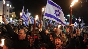  للأسبوع العاشر.. تظاهر آلاف الإسرائيليين ضد الإصلاح القضائي