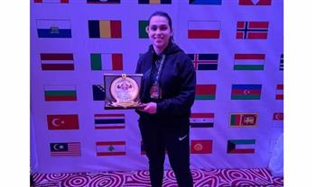   " بطلة مصر وجامعة القناة " آية سويلم تفوز بأول بطولة عالمية للقوى البدنية 2023  