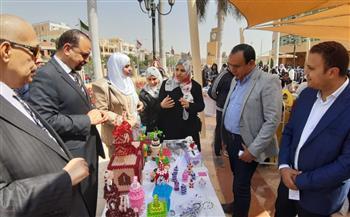 رئيسي جهاز الشروق و"مجلس الأمناء" يفتتحان معرض الأسر المنتجة 