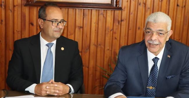 القاصد يترأس مجلس كلية الهندسة بشبين الكوم 