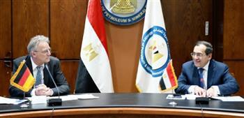 مباحثات مشتركة بين وزير البترول ونائب وزير الشؤون الاقتصادية والعمل المناخى الألمانى