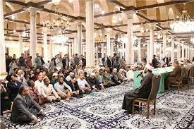 انعقاد مجلس الحديث الثامن بمسجد الإمام الحسين