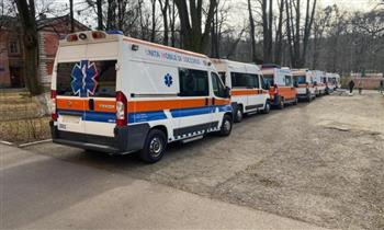   أوكرانيا تتسلم 14 سيارة إسعاف مدرعة من لوكسمبورج