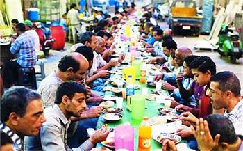   تنظيم موائد فرحة لتقديم وجبات الإفطار للصائمين بالشرقية خلال شهر رمضان