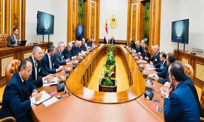 الرئيس السيسى يستقبل وفدا يضم وزير التعاون ومسؤولى كبرى الشركات الإيطالية