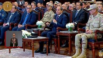السيسي: نتعاون مع شركات عالمية لإنجاز المشروعات في أسرع وقت