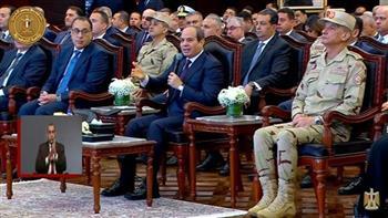 الرئيس السيسي: الدولة أنشأت 30 محطة رفع مياه لخدمة مشروعات «الدلتا الجديدة»
