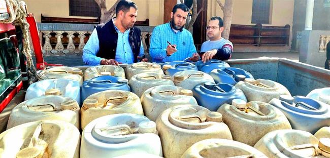 تموين البحيرة: ضبط سولار و بنزين تم تجميعهم لإعادة البيع بالسوق السوداء