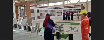 زيارة ميدانية لطلاب جامعة المنيا لمجمع مصانع الرخام والجرانيت بــ"بني مزار"