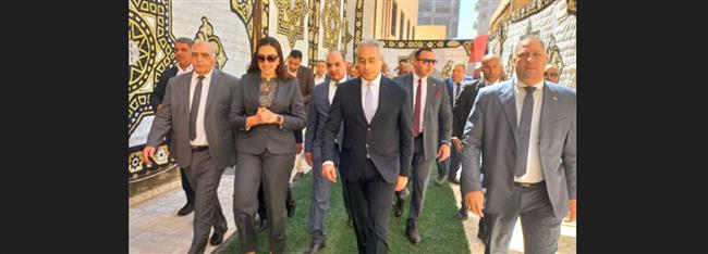  نائب محافظ البحيرة تستقبل وزير القوى العاملة بمركز التدريب المهنى بحوش عيسى 