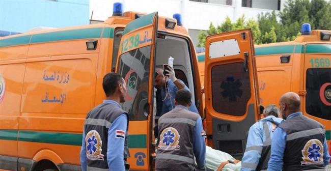 8 مصابين فى حادث سير على صحراوى الإسماعيلية القاهرة