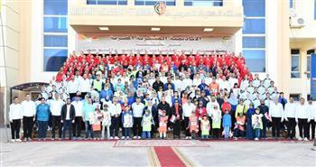 الأكاديمية العسكرية تنظم ماراثون إجري من أجل أطفال التوحد لدعم ذوي الهمم