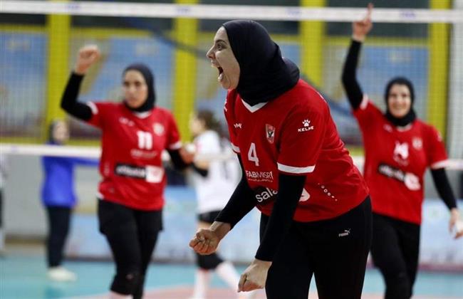 « سيدات طائرة الأهلي» يواجه الزهور في بطولة الدوري