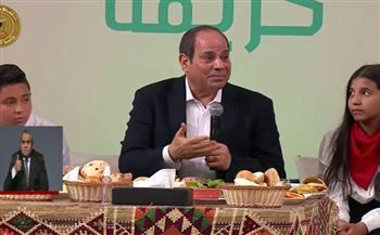 السيسي: الحكومة ليست بمعزل عن الشعب