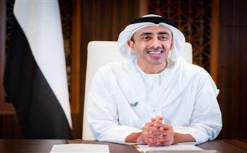  وزير الخارجية الإماراتي: أبوظبي ونيودلهي شريكان من أجل البناء والتنمية