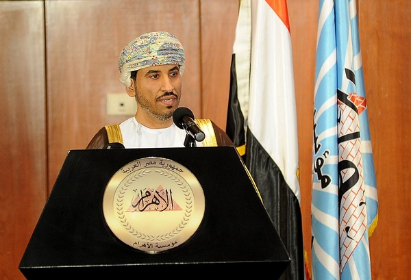 خليفة الشامسي نائب السفير العماني يرحب بإقامة معرض المنتجات المصرية بمسقط