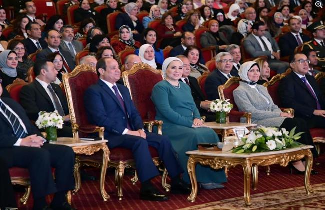 انتصار السيسى: سعدت اليوم بوجودى بين نماذج نسائية ملهمة قهرت المستحيل