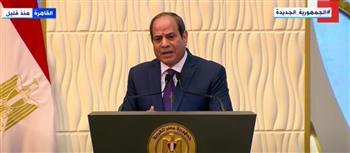 الرئيس السيسي: المرأة المصرية أيقونة الإصرار والعزيمة والنجاح