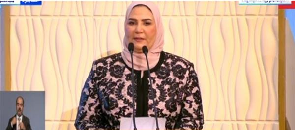 نص كلمة وزيرة التضامن في حفل تكريم المرأة المصرية والأم المثالية