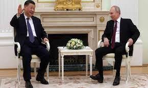   بوتين: روسيا والصين تتشاركان فى العديد من الأهداف والمهام المشتركة
