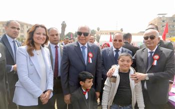   وزير التعليم ومحافظ الجيزة يشهدان احتفالية "قادرون مبدعون" لذوي الهمم 