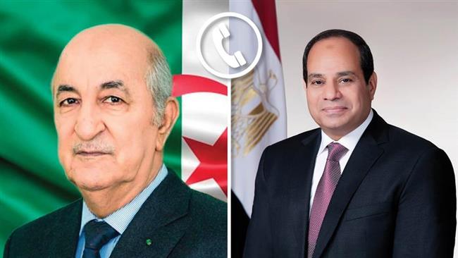 الرئيس السيسى يهنئ نظيره الجزائرى بحلول شهر رمضان المبارك
