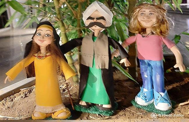 غادة ابراهيم: صممت شخصيات رمضانية من الفوم الملون