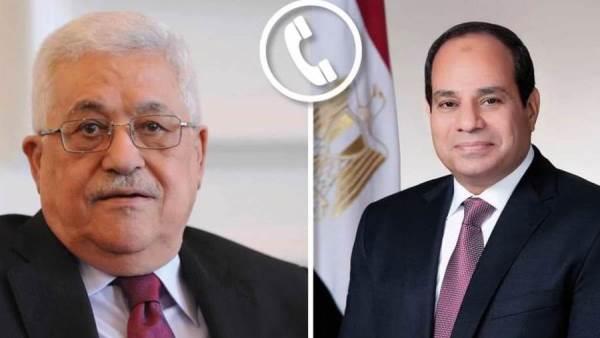 الرئيس السيسى يهنئ نظيره الفلسطينى بمناسبة حلول شهر رمضان
